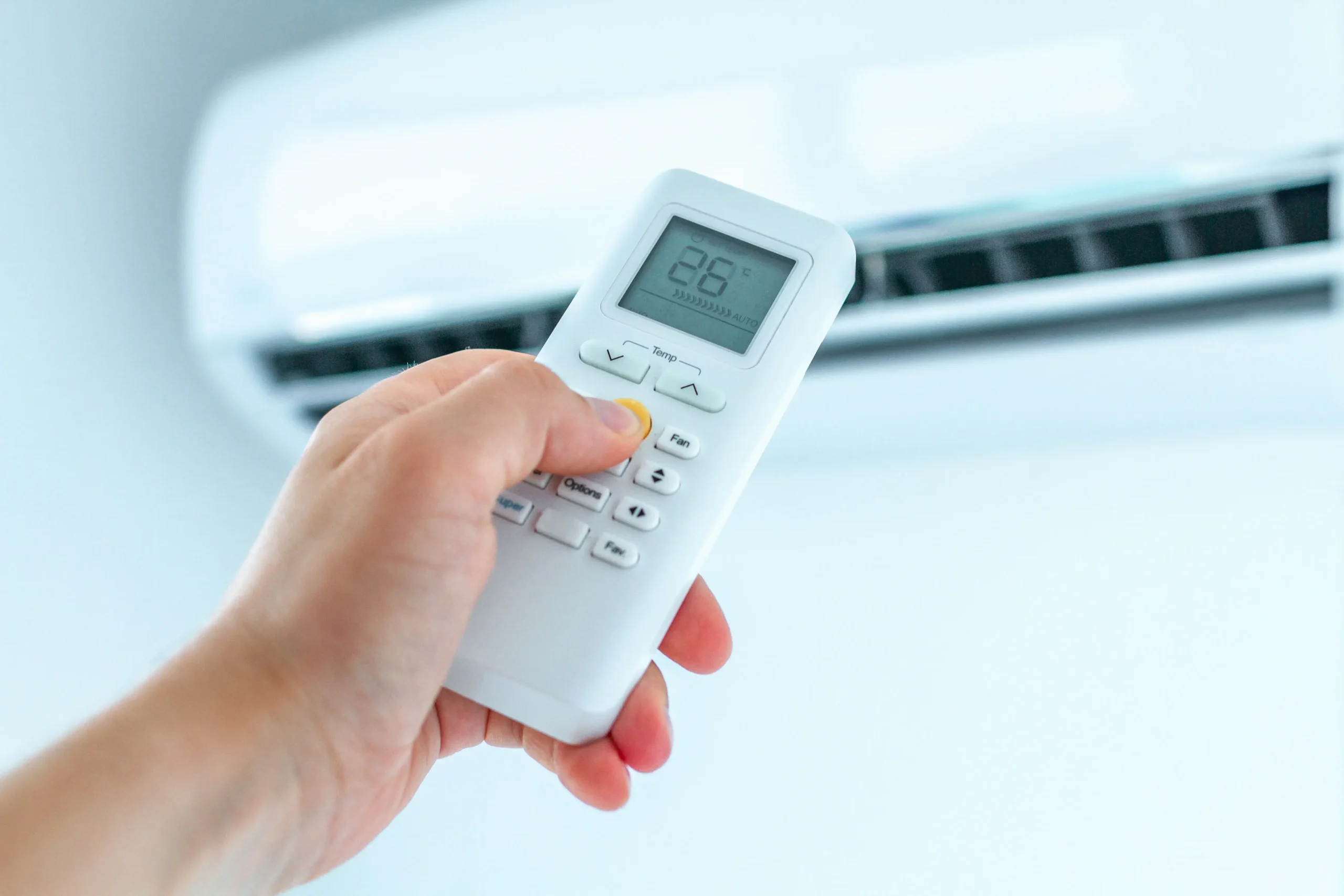 Control de aire acondicionado